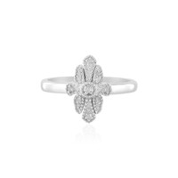 Anello in argento con Diamante I2 (J)