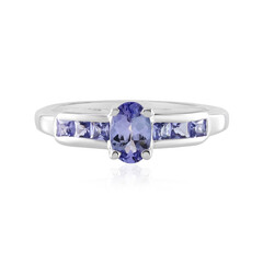 Anello in argento con Tanzanite
