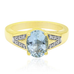Anello in oro con Acquamarina Medina