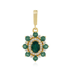 Ciondolo in argento con Grandidierite