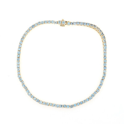 Bracciale in oro con Acquamarina Santa Maria