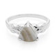 Anello in argento con Agata Botswana