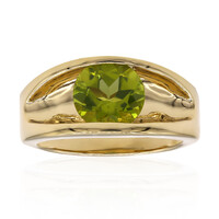 Anello in argento con Peridoto