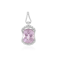 Ciondolo in argento con Kunzite