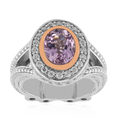 Anello in argento con Kunzite (Dallas Prince Designs)