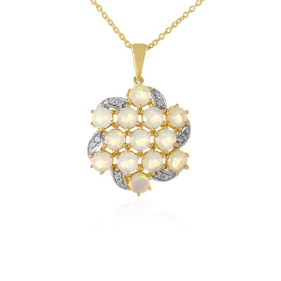 Collana in argento con Opale di Welo