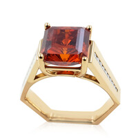 Anello in oro con Sfalerite (de Melo)