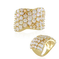 Anello in argento con Opale di Welo