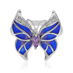 Anello in argento con Ametista
