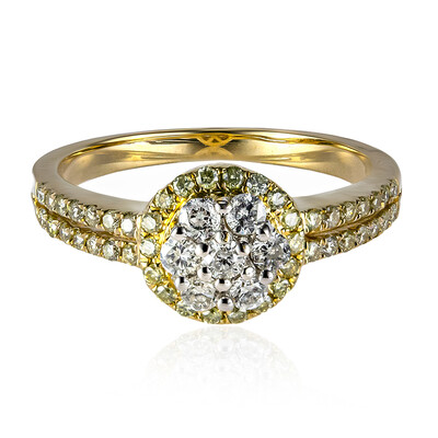 Anello in oro con Diamante SI1 (H) (CIRARI)