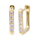 Orecchini in oro con Diamante I1 (H) (CIRARI)