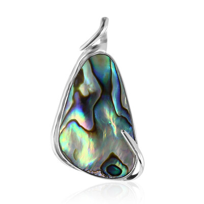 Ciondolo in argento con Conchiglia Abalone (Art of Nature)