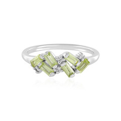 Anello in argento con Peridoto