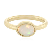 Anello in argento con Opale di Welo