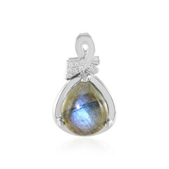 Ciondolo in argento con Labradorite