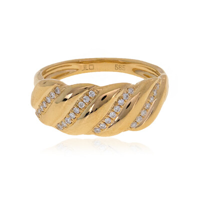 Anello in oro con Diamante Flawless (F) (LUCENT DIAMONDS)