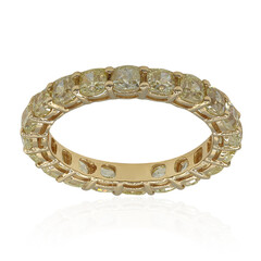 Anello in oro con Diamante Giallo SI2 (CIRARI)