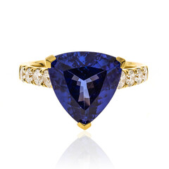Anello in oro con Tanzanite AAA (CIRARI)