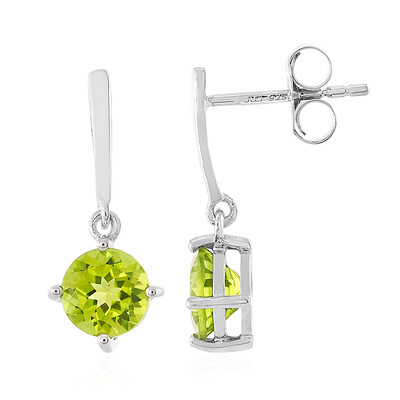 Orecchini in argento con Peridoto Jilin
