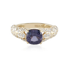 Anello in oro con Spinello Lavanda Luc Yen (de Melo)