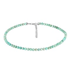Collana in argento con Amazzonite