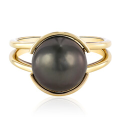 Anello in argento con Perla Tahitiana (TPC)