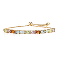 Bracciale in argento con Peridoto