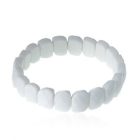 Bracciale con Agata Bianca