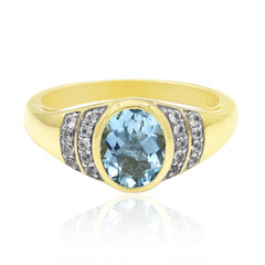 Anello in oro con Acquamarina Medina