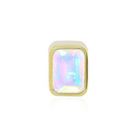 Ciondolo in argento con Opale di Welo