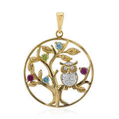 Ciondolo in argento con Peridoto