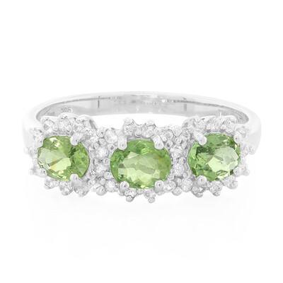 Anello in argento con Tormalina Paraíba