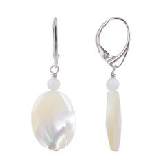 Orecchini in argento con Madreperla