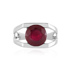 Anello in argento con Rubino del Madagascar (de Melo)
