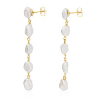 Orecchini in argento con Perla di Acqua Dolce