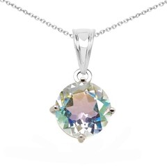 Collana in argento con Quarzo Moonlight