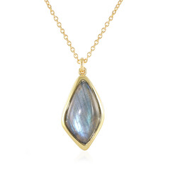Collana in argento con Labradorite