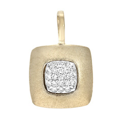 Ciondolo in oro con Diamante SI1 (H)