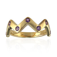 Anello in argento con Ametista