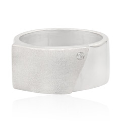 Anello in argento con Diamante I1 (G)