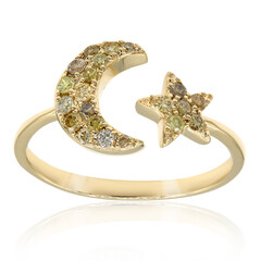 Anello in oro con Diamante Fancy SI2 (CIRARI)