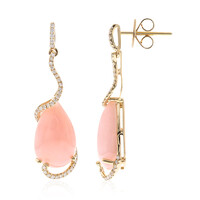 Orecchini in oro con Opale Rosa (CIRARI)