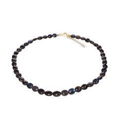 Collana in argento con Labradorite