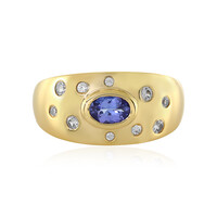 Anello in argento con Tanzanite
