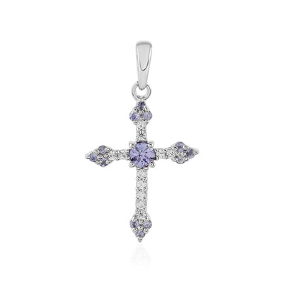 Ciondolo in argento con Tanzanite