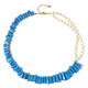 Collana in argento con Howlite Blu (Riya)