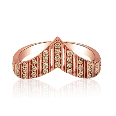 Anello in oro con Diamante Rose de France SI1 di Argyle (Annette)