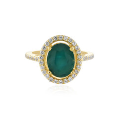 Anello in argento con Grandidierite