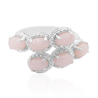 Anello in argento con Opale Rosa