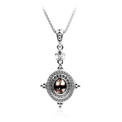 Collana in argento con Morganite (Dallas Prince Designs)